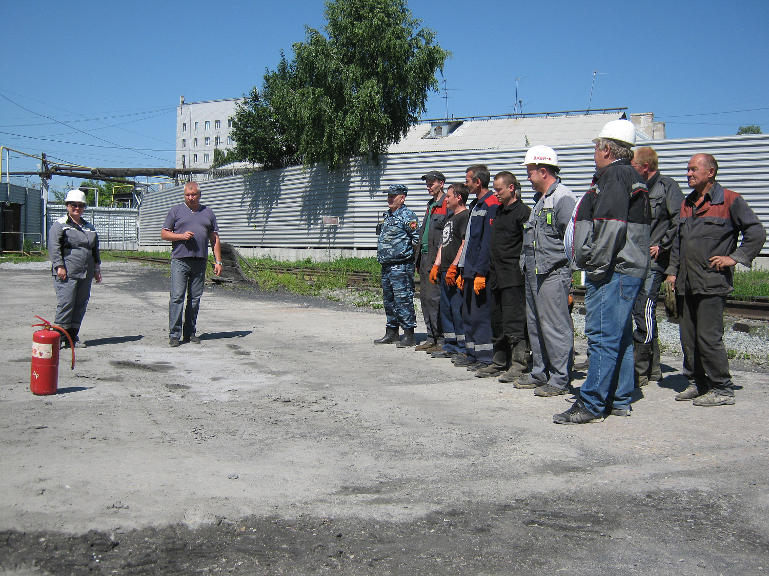 К борьбе с огнем готовы